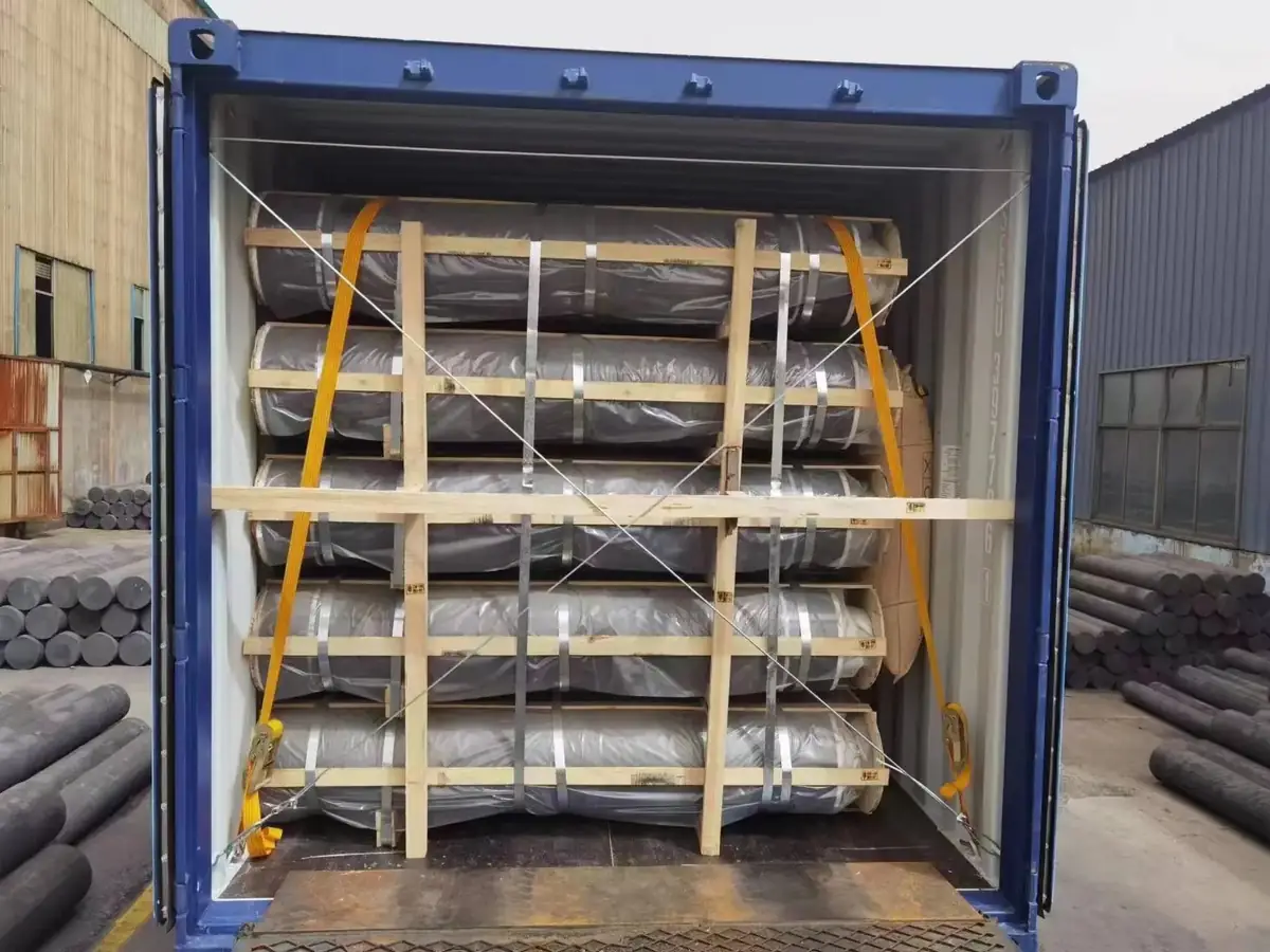 Packed container